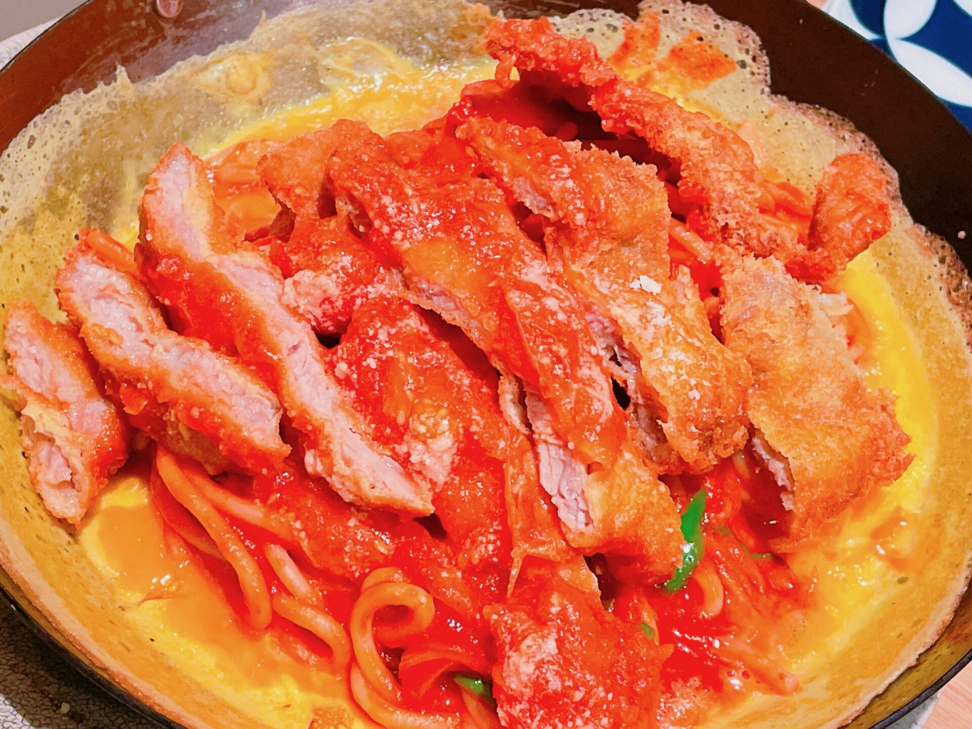 名物!カツナポ!(税別1380円)